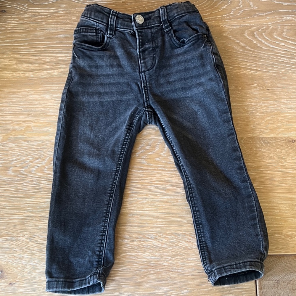 🩶🖤ZARA KIDS CHARCOAL GREY JEANS🖤🩶